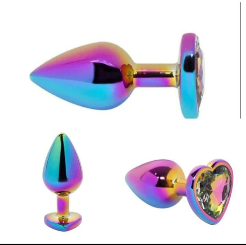 Plug Joya Corazón Tornasol