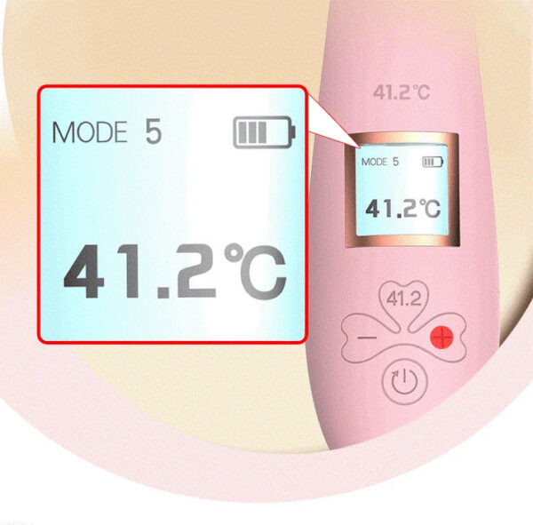 Vibrador Doble Lily efecto calor - Imagen 3