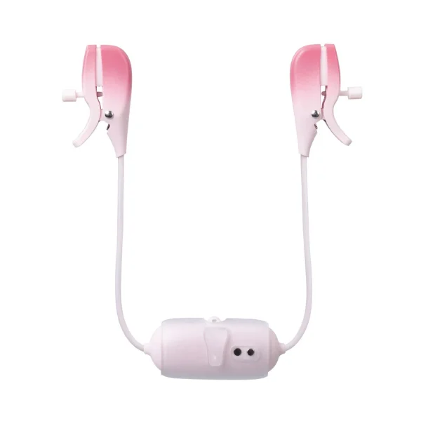 Pinzas para pezones vibratorias Gemini Lovense Rosadas - Imagen 4