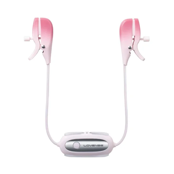 Pinzas para pezones vibratorias Gemini Lovense Rosadas - Imagen 6