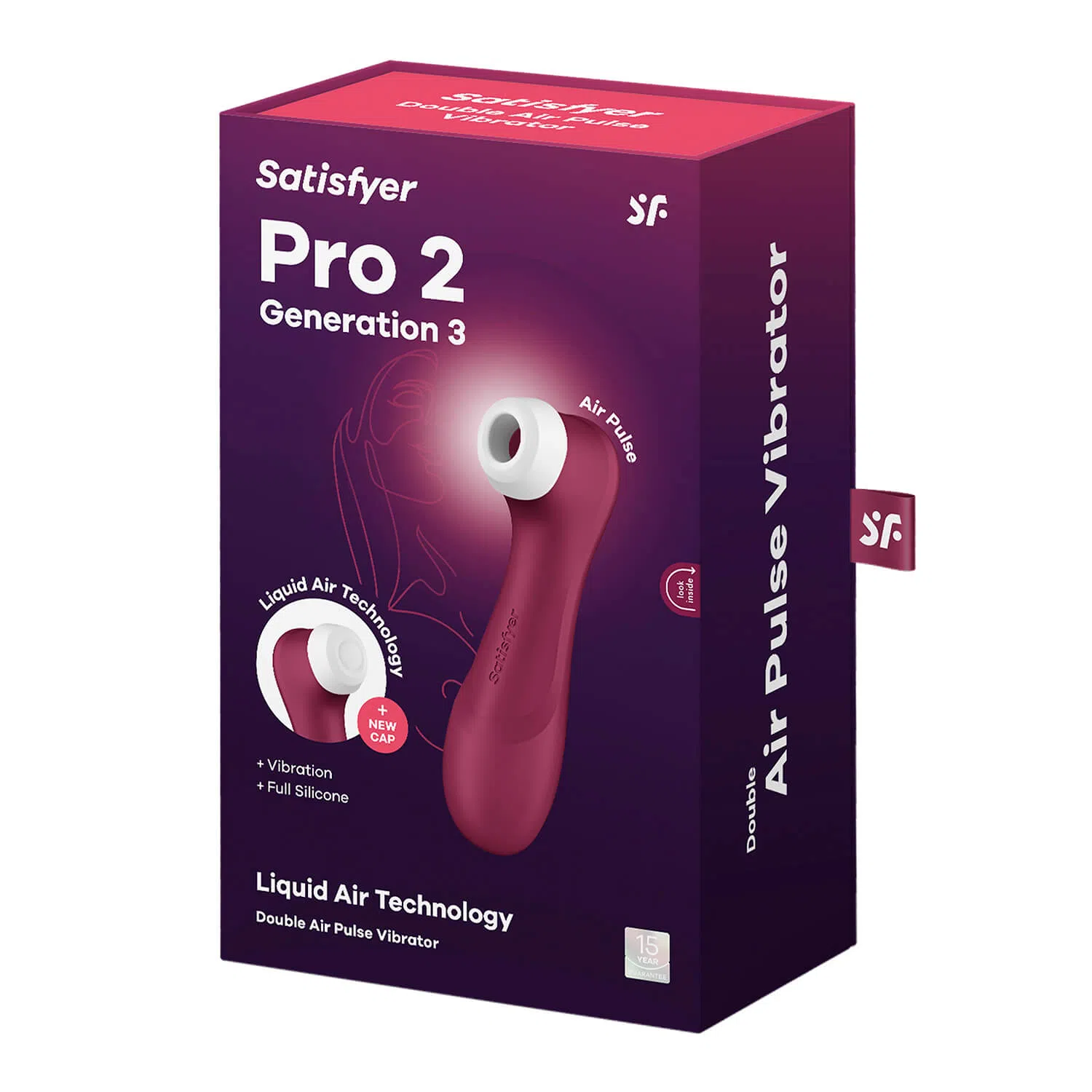 Satisfyer Pro 2 Generation 3 Con APP Vinotinto - Imagen 7