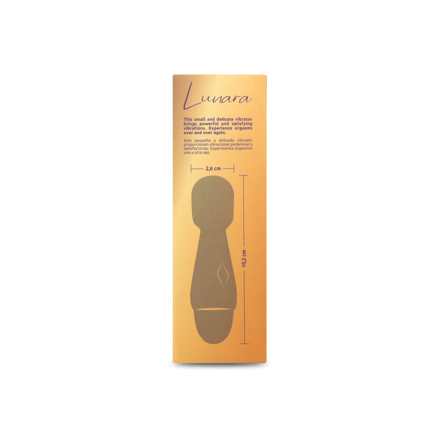 Vibrador Hitachi Lunara Lila - Imagen 6