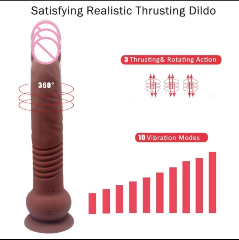 Dildo Vibrador The Commander - Imagen 3