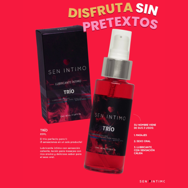 Lubricante Íntimo Trio Placer