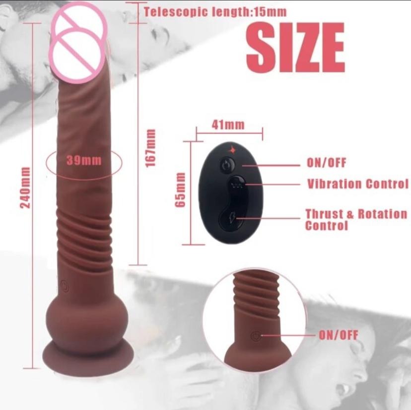 Dildo Vibrador The Commander - Imagen 4