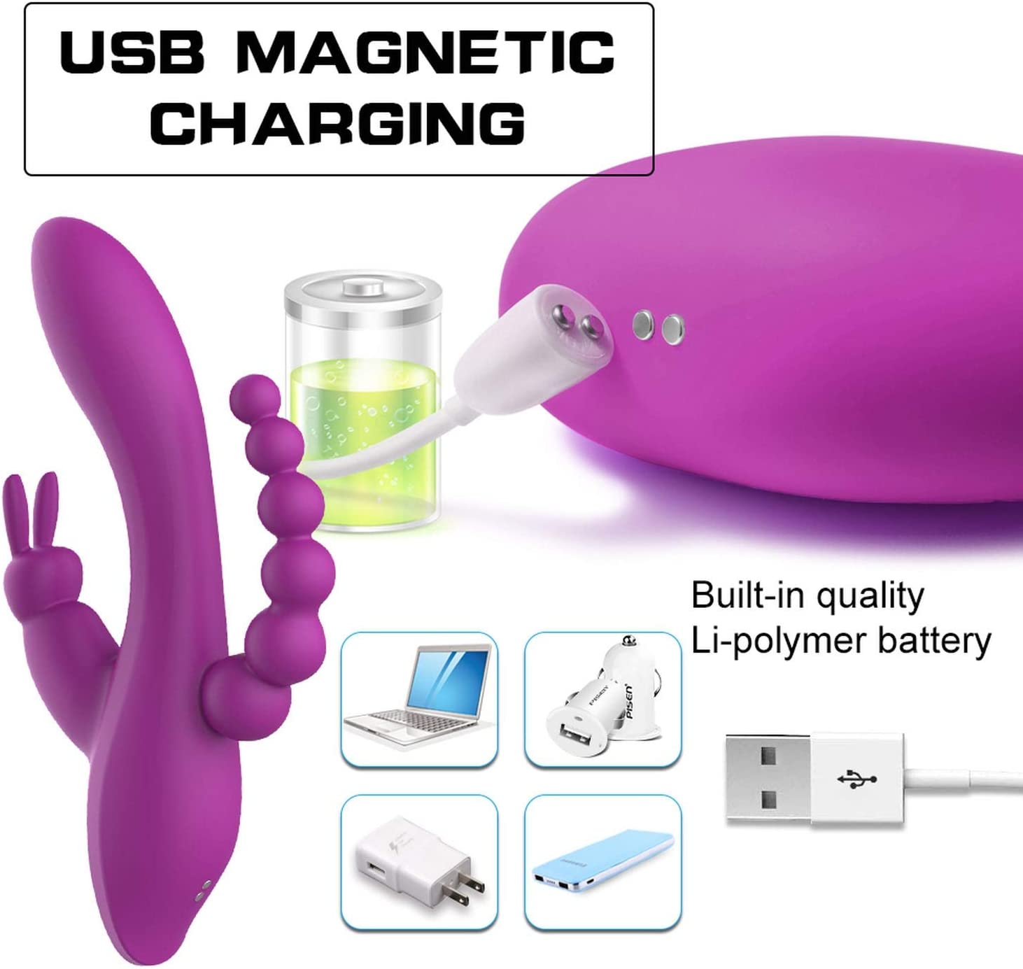 Vibrador trifecta Rosita - Imagen 8