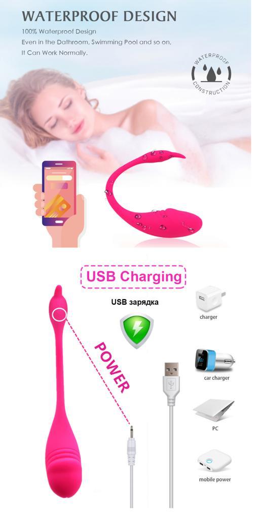 Vibrador Bluetooth APP Vivid