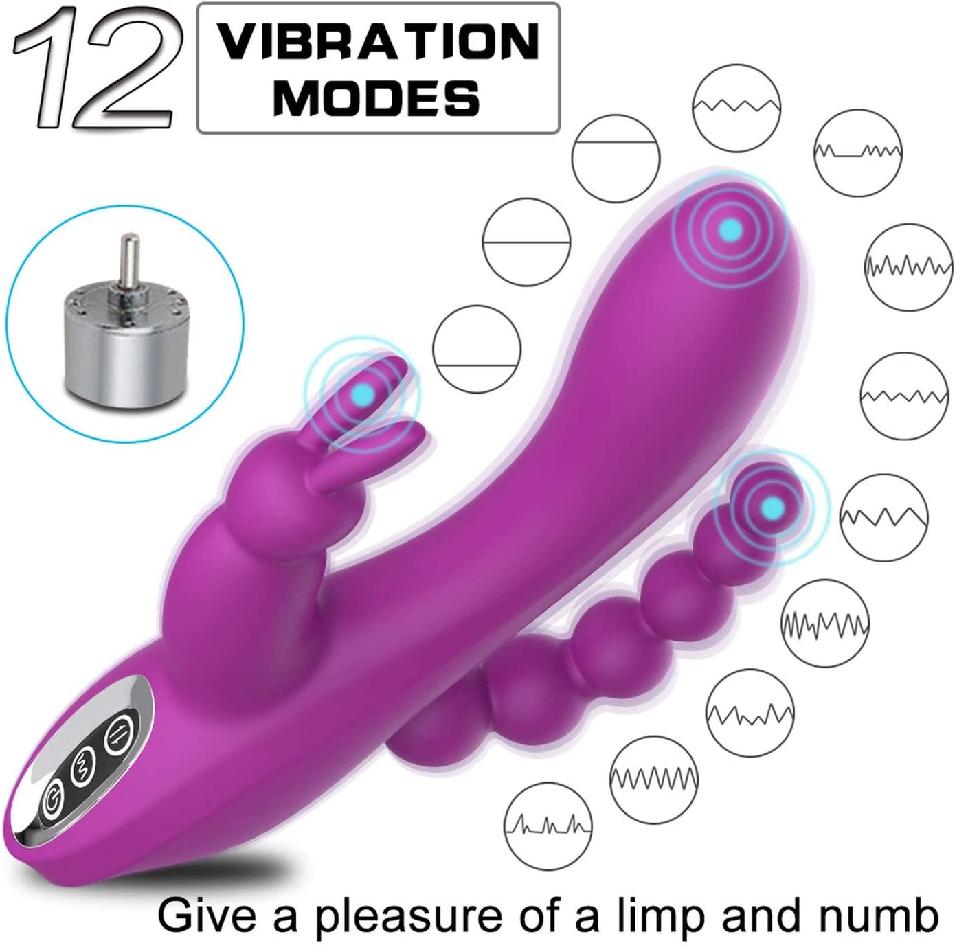 Vibrador trifecta Rosita - Imagen 9