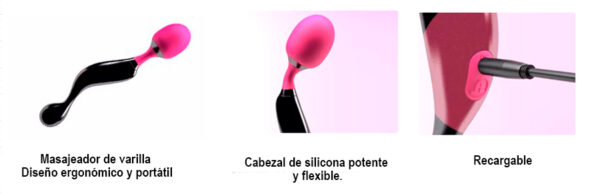 Vibrador Masajeador Symphony - Imagen 5