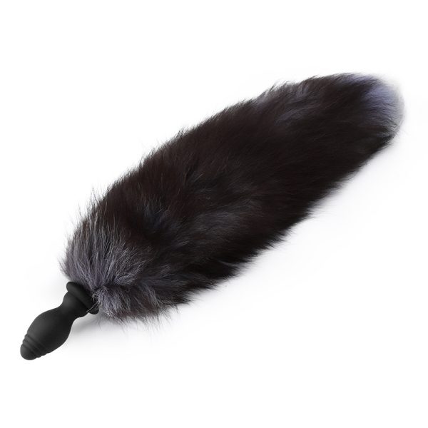 Plug Anal Real Fox Tail con vibración - Imagen 16