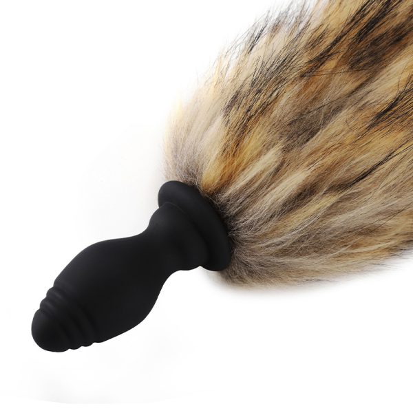 Plug Anal Real Fox Tail con vibración - Imagen 20