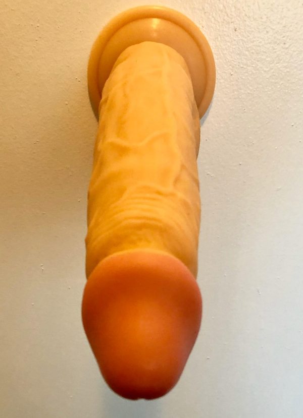 Dildo realista con base chupa - Imagen 4