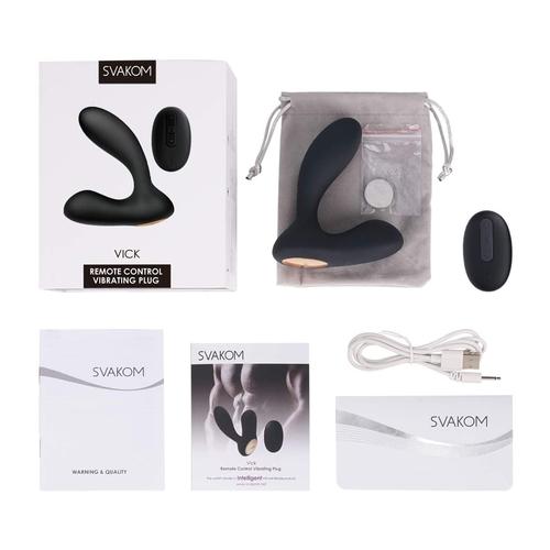 Plug Anal Vibrador Vick Svakom