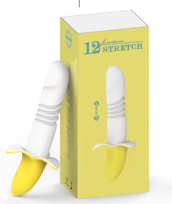Vibrador Banano de empuje
