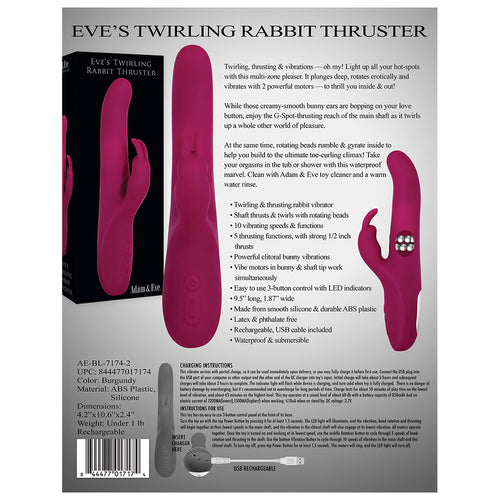 Vibrador Conejo Giratorio - Imagen 12