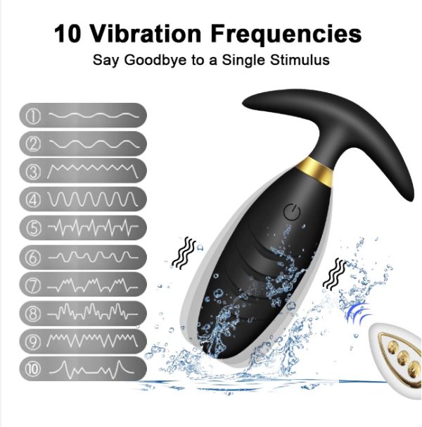 Vibrador Plug Anal con control remoto - Imagen 3