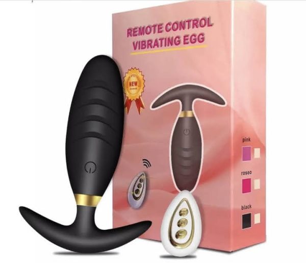 Vibrador Plug Anal con control remoto - Imagen 6