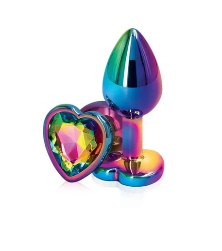 Plug Joya Corazón Tornasol