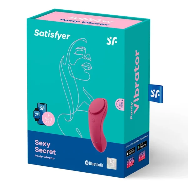 Satisfyer Sexy Secret Vinotinto - Imagen 11