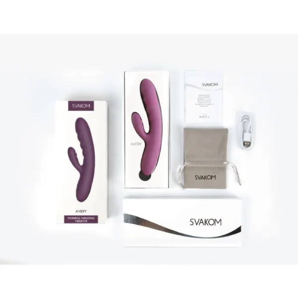 Vibrador Avery Morado - Imagen 8