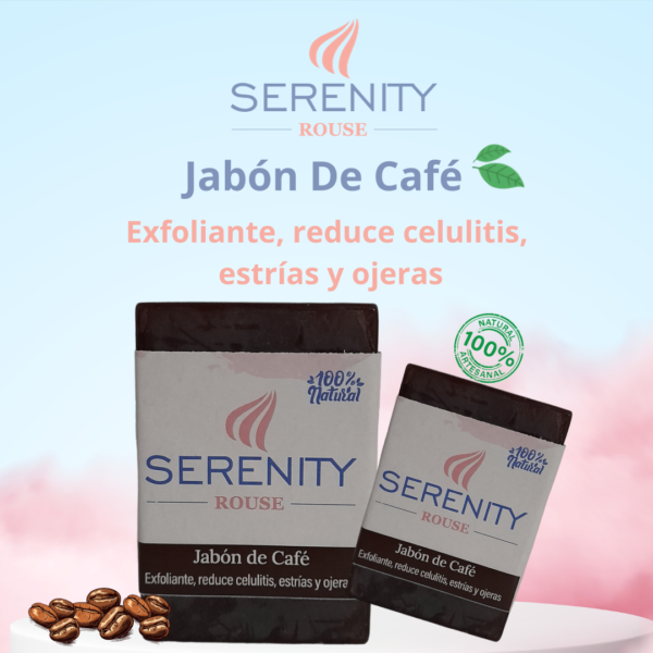 Jabón Serenity Rouse De Café - Imagen 2