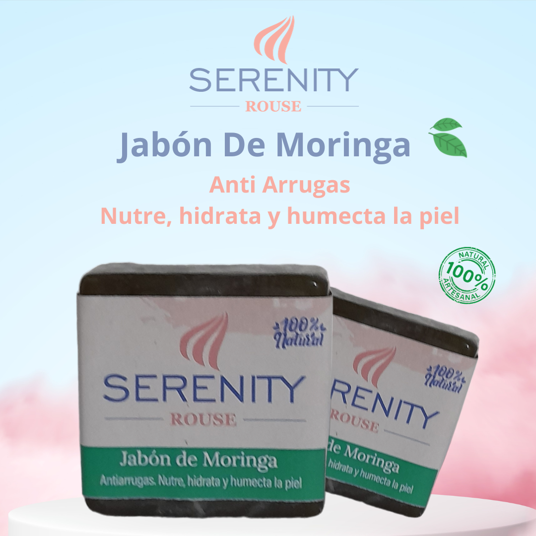 Jabón Serenity Rouse De Moringa - Imagen 2
