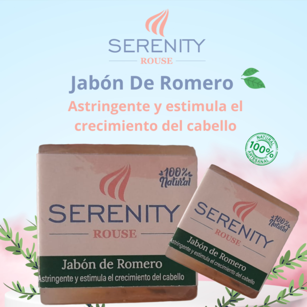 Jabón Serenity Rouse de Romero - Imagen 2
