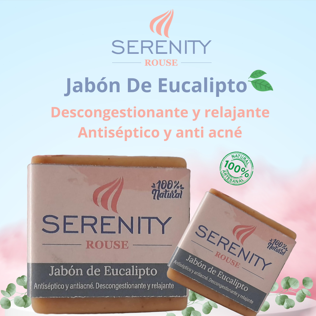 Jabón Serenity Rouse De Eucalipto - Imagen 2