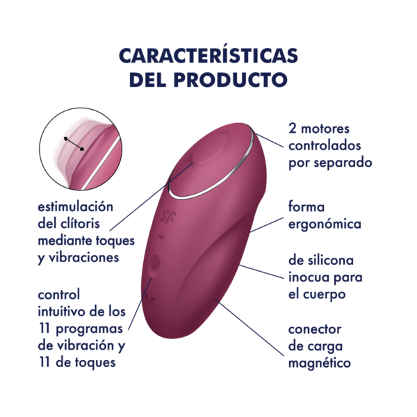 Satisfyer Tap & Climax 1 - Imagen 3
