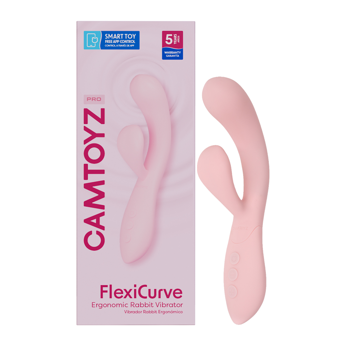 FlexiCurve Vibrador Rabbit Ergonómico - Imagen 8